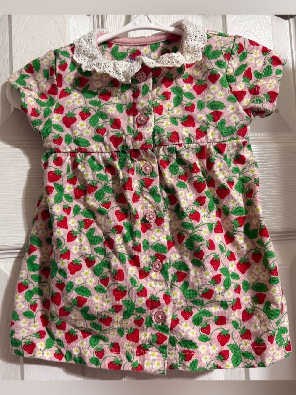 Baby Boden Strawberry Dress